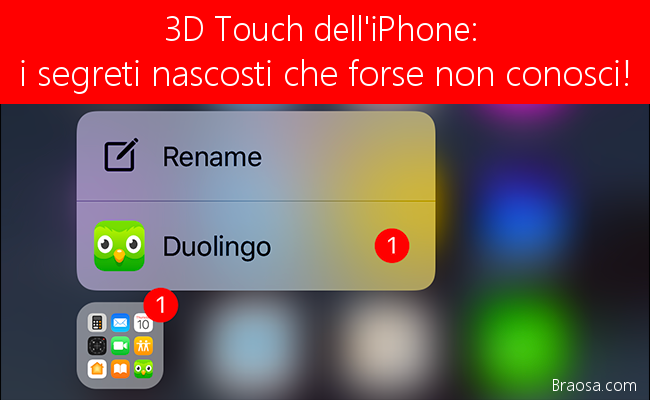 3D Touch iPhone tutti i suggerimenti e trucchi nascosti 3D Touch iPhone tutti i suggerimenti e trucchi nascosti