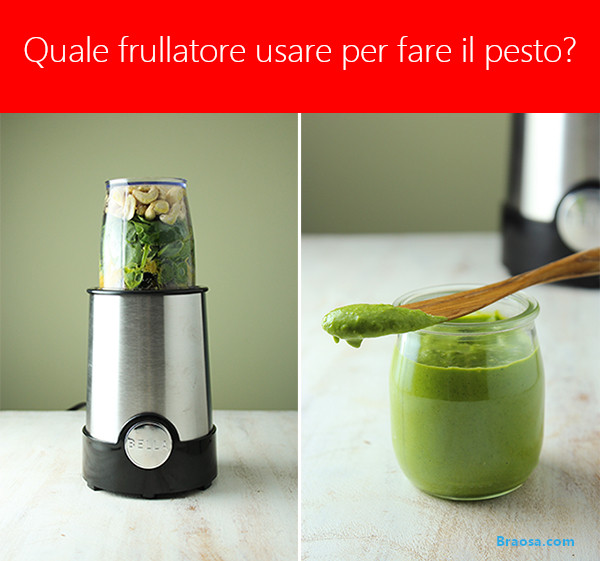 Quale frullatore usare per fare il pesto alla genovese Quale frullatore usare per fare il pesto alla genovese