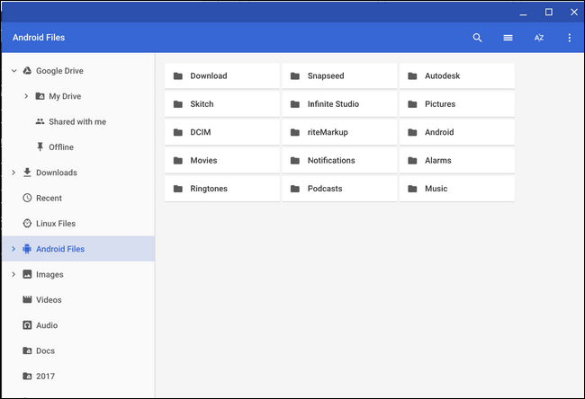 accedere a tutti i tuoi file Android da un'unica posizione