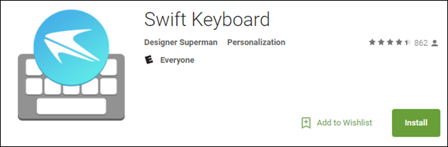 falsa app Swift Keyboard falsa app Swift Keyboard