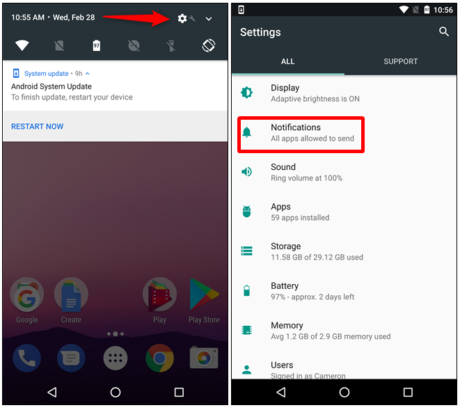 impostazione-Notifiche-android-7-nougat