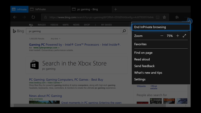 fermare-navigazione-privata-xbox-one fermare-navigazione-privata-xbox-one