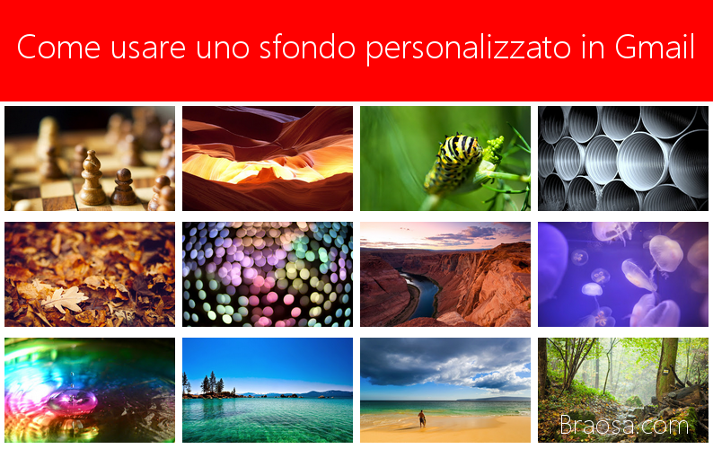 Come usare uno sfondo personalizzato in Gmail Come usare uno sfondo personalizzato in Gmail