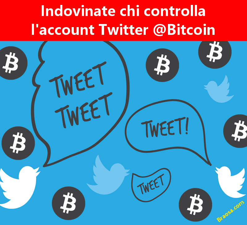 Chi è il proprietario dell'account Twitter @ Bitcoin