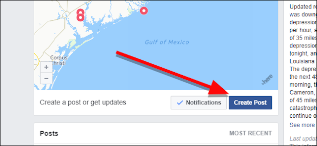 Creare richieste di aiuto e di emergenza su Facebook