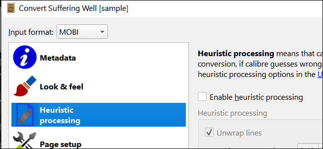 Conversione file MOBI Conversione file MOBI