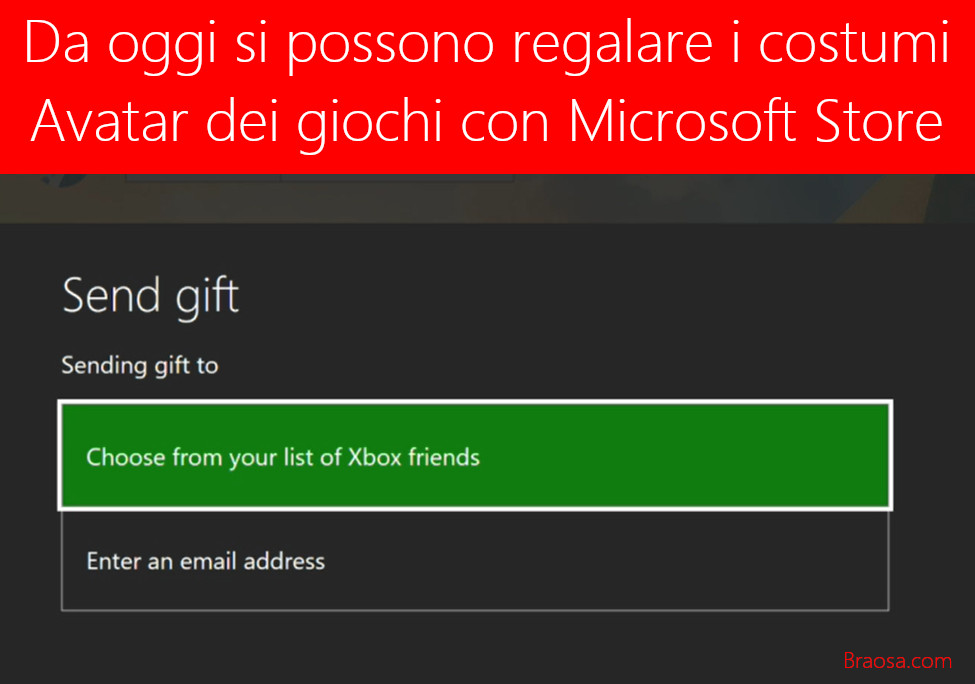 Con Microsoft Store adesso si possono comprare ed regalare i costumi degli avatar dei giochi Xbox Con Microsoft Store adesso si possono comprare ed regalare i costumi degli avatar dei giochi Xbox