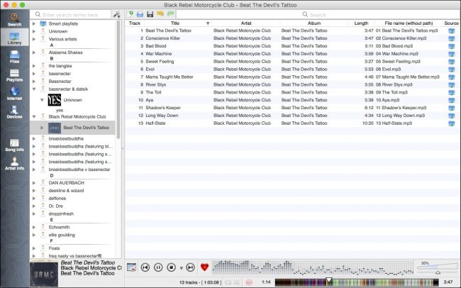 Clementine music player Clementine music player