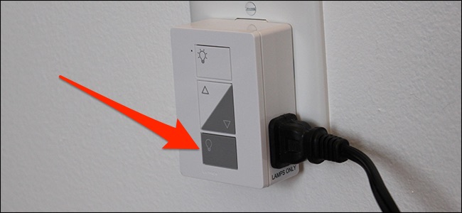 IMpostazione del controllo remoto della lam pada Lutron Caseta