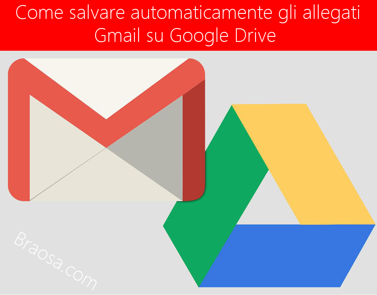 Come archiviare e salvare automaticamente gli allegati Gmail su Google Drive Come archiviare e salvare automaticamente gli allegati Gmail su Google Drive