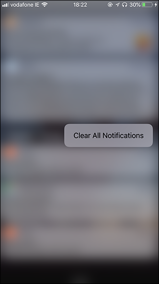 cancellare le notifiche con 3d touch cancellare le notifiche con 3d touch