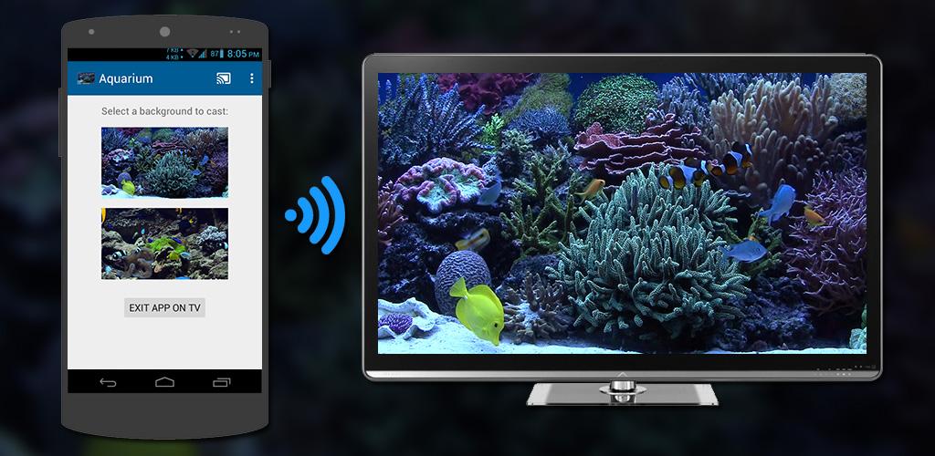 Salvaschermo acquario TV Android Salvaschermo acquario TV Android