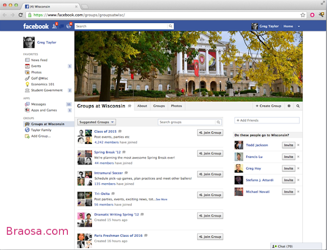 Esempio gruppo Facebook