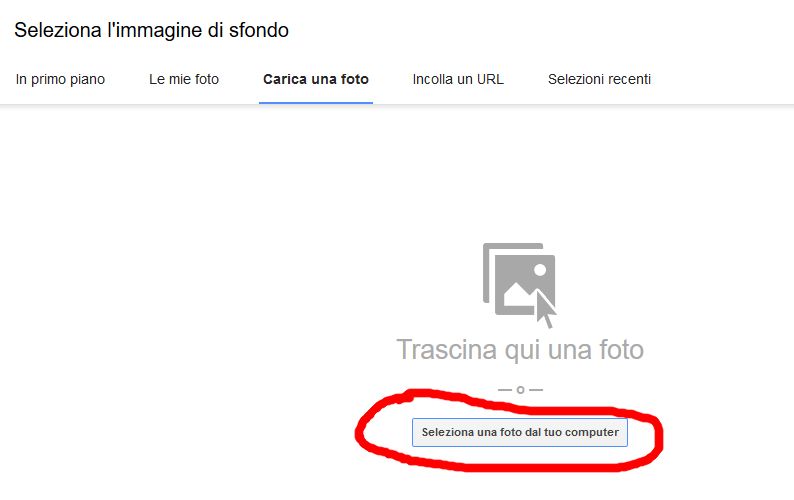 caricare foto personale dal pc per sfondo gmail caricare foto personale dal pc per sfondo gmail