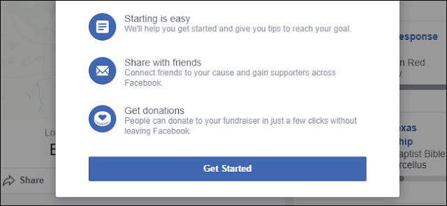 Attivazione raccolta fondi Facebook
