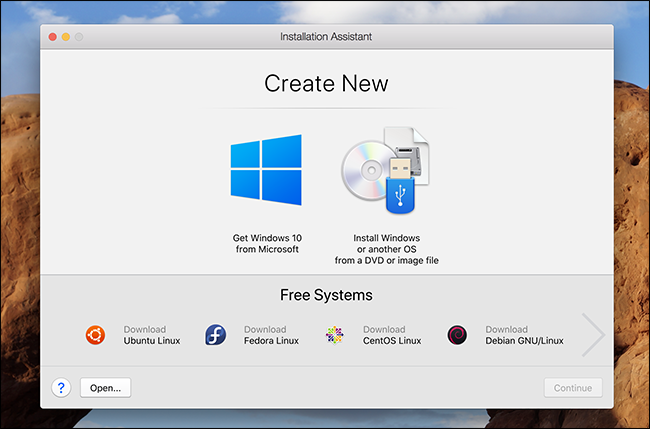 Avviare Parallels Desktop Lite Avviare Parallels Desktop Lite