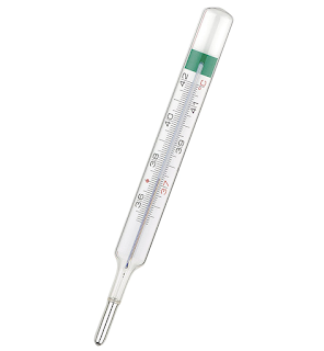 Geratherm - Termometro analogico senza mercurio galinstanio