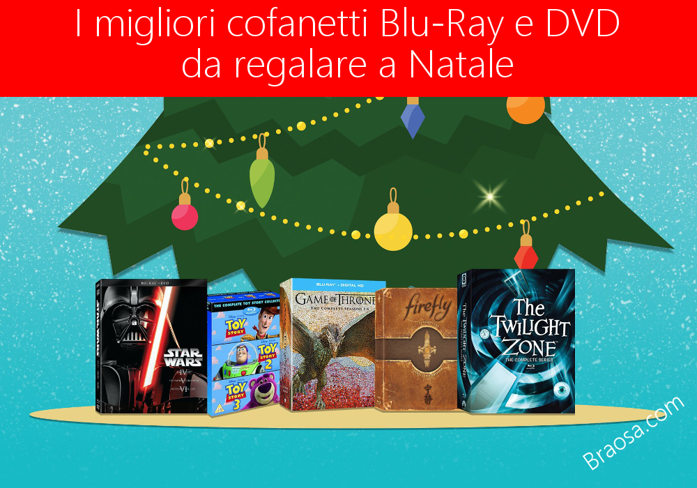 I più bei cofanetti DVD e Blu-ray da regalare per il Natale