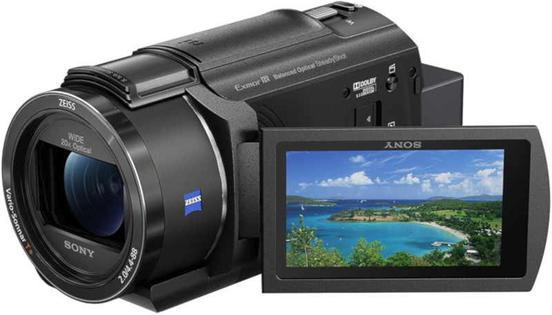 Sony FDR-AX43  Videocamera Digitale 4K Ultra HD con Sistema di stabilizzazione integrato a cinque assi