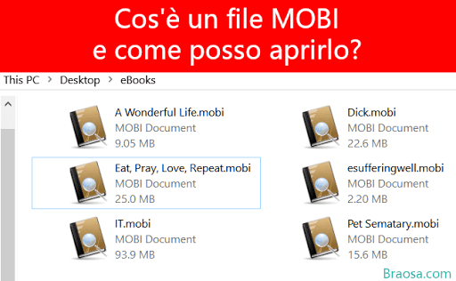 Cos'è un file MOBI e come posso aprirlo? Cos'è un file MOBI e come posso aprirlo?