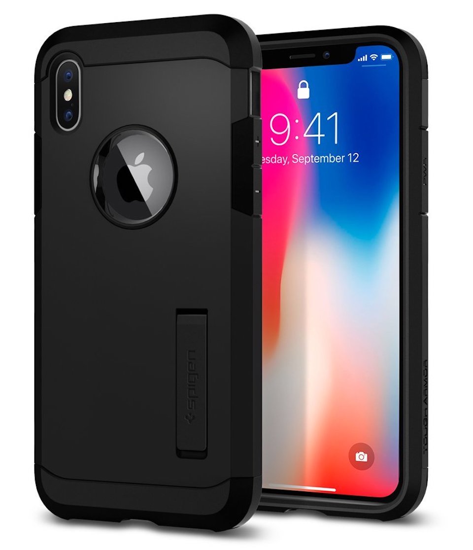 Custodia per iPhone X Spigen Tough Armor Custodia per iPhone X Spigen Tough Armor
