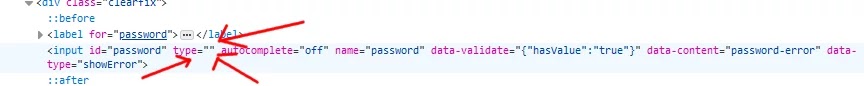 Cancellare campo password Firefox