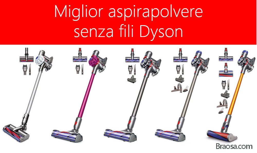 Miglior aspirapolvere senza fili Dyson 2020 Miglior aspirapolvere senza fili Dyson 2020