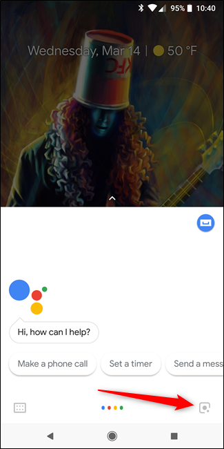 Utilizzo di Google Lens per selezionare il testo Utilizzo di Google Lens per selezionare il testo