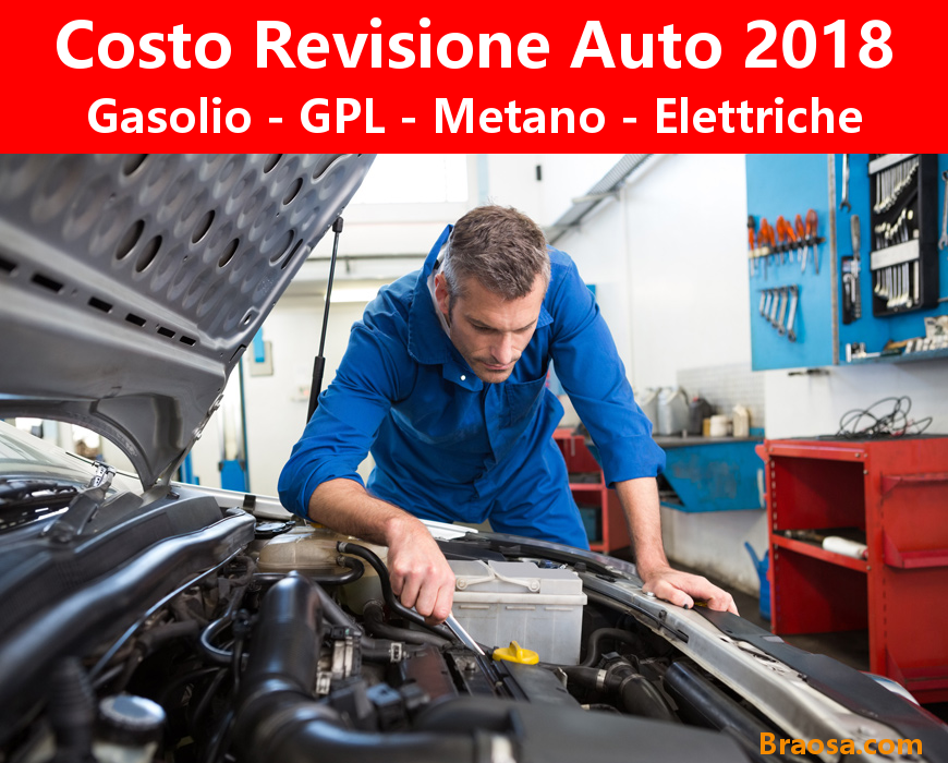 Quanto costa la revisione auto GPL Metano Elettrica 2018 Quanto costa la revisione auto GPL Metano Elettrica 2018