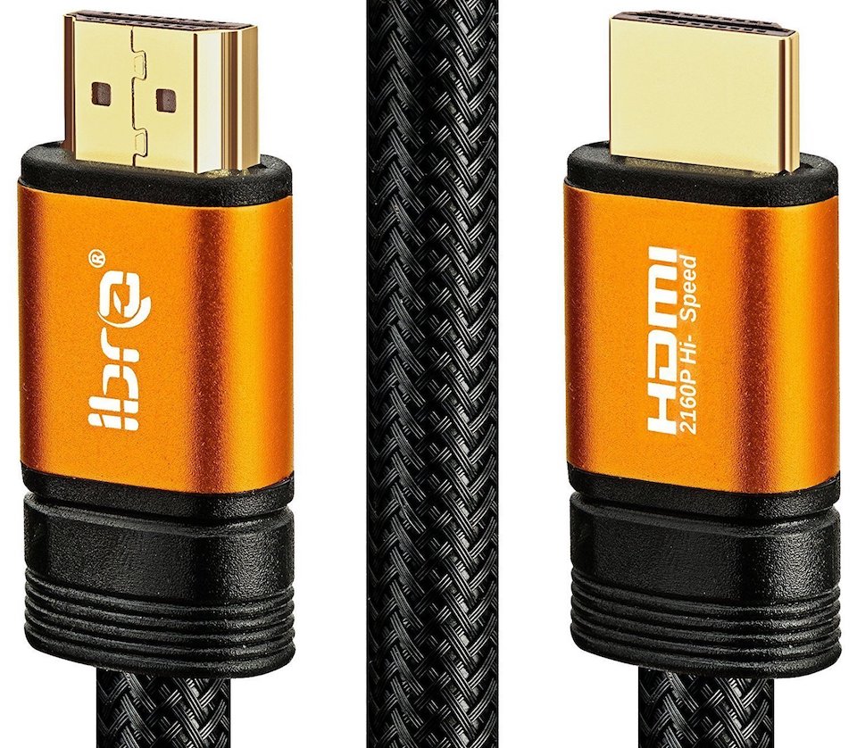 Cavo HDMI IBRA arancione 2 metri Cavo HDMI IBRA arancione 2 metri