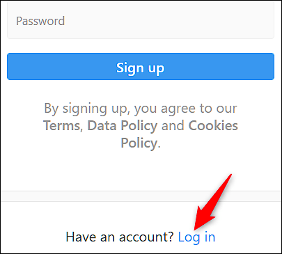 Reimpostare la password Instagram dal sito Web Reimpostare la password Instagram dal sito Web
