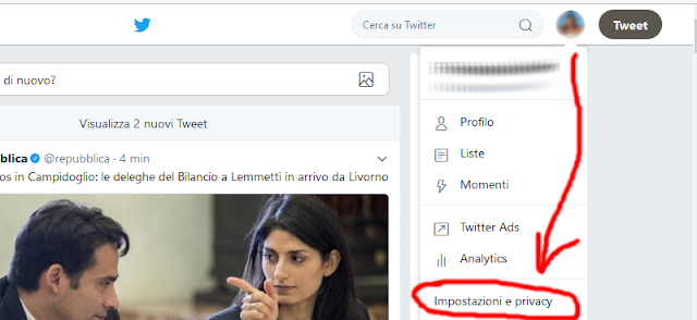 Quali applicazioni hanno accesso al nostro account Twitter