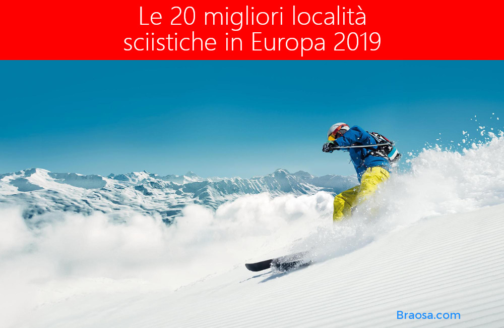 Le 20 migliori mete invernali per fare sci e snowboard in Europa nel 2019