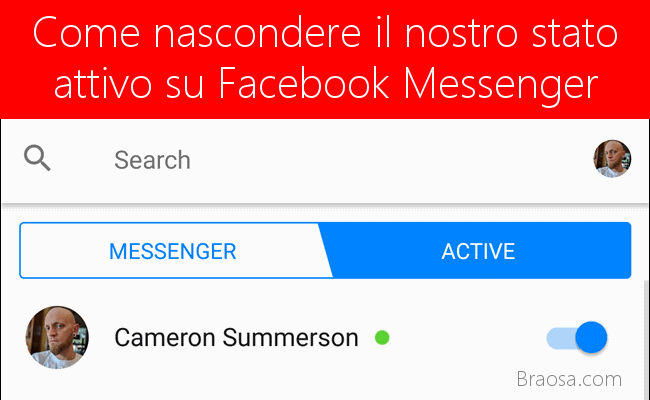 Come nascondere il tuo stato attivo su Facebook Messenger