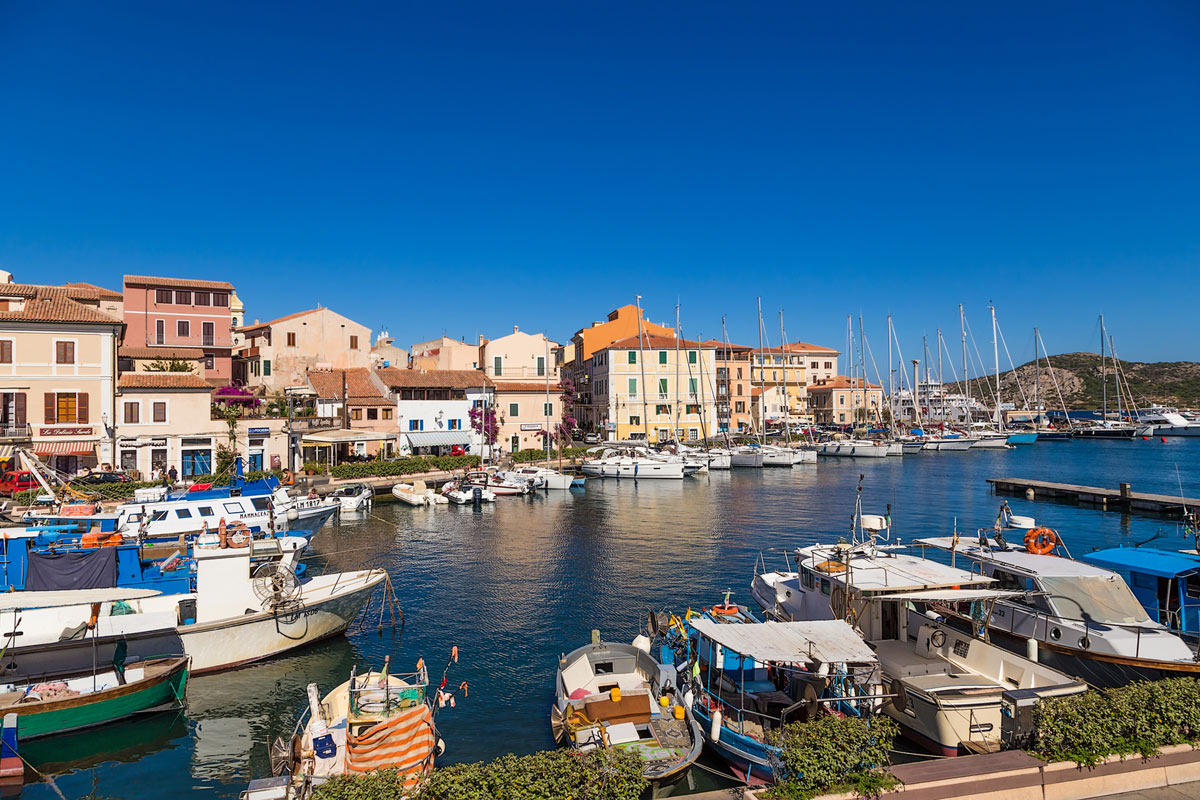 Isola La Maddalena in Sardegna