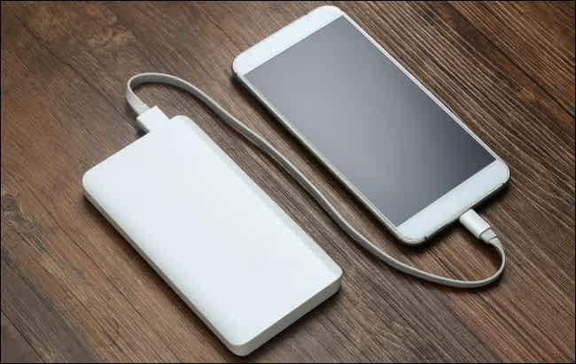 Caricare da una batteria portatile