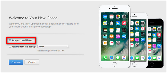 backup iCloud dei dati dell'iphone