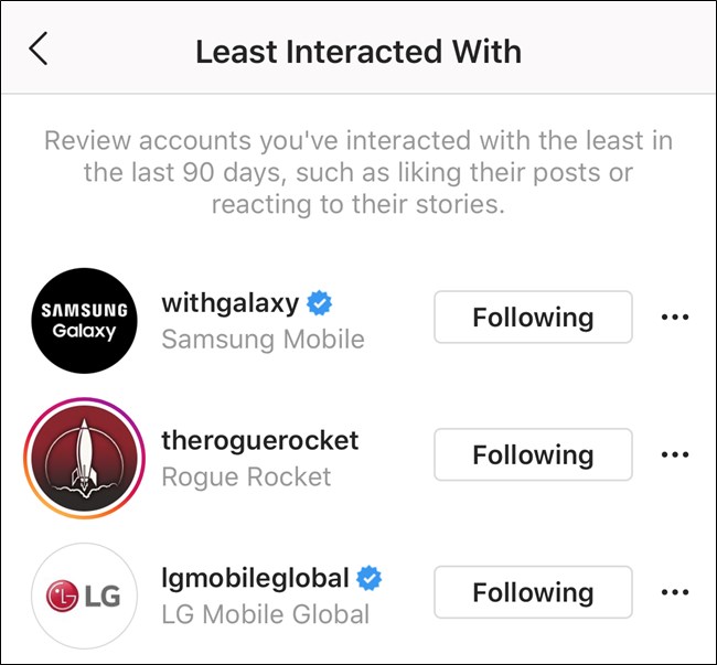 Utenti con cui ho interagito Instagram Utenti con cui ho interagito Instagram