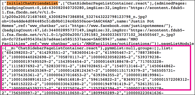 Chat Iniziale Lista degli Amici Facebook Chat Iniziale Lista degli Amici Facebook