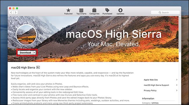 installare ultima versione MacOS installare ultima versione MacOS