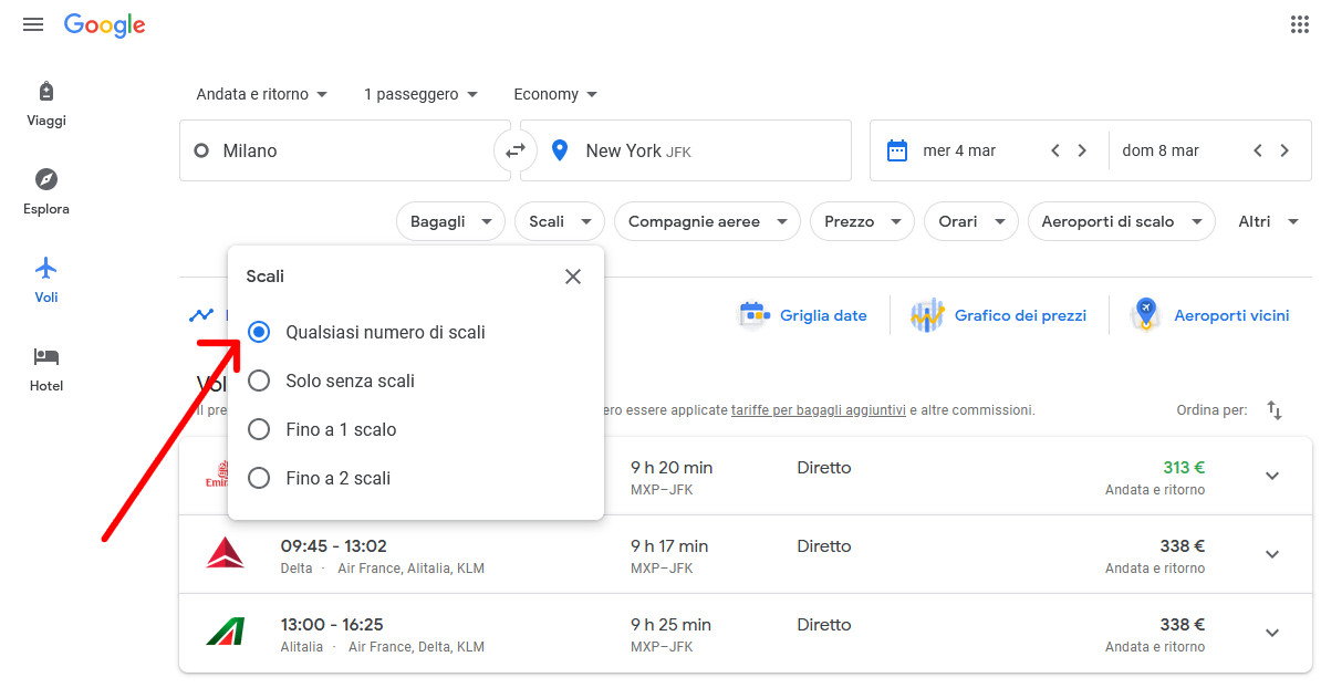 Google Voli Google Voli