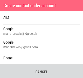 Aggiungere i contatti del telefono android nell'account Google Aggiungere i contatti del telefono android nell'account Google
