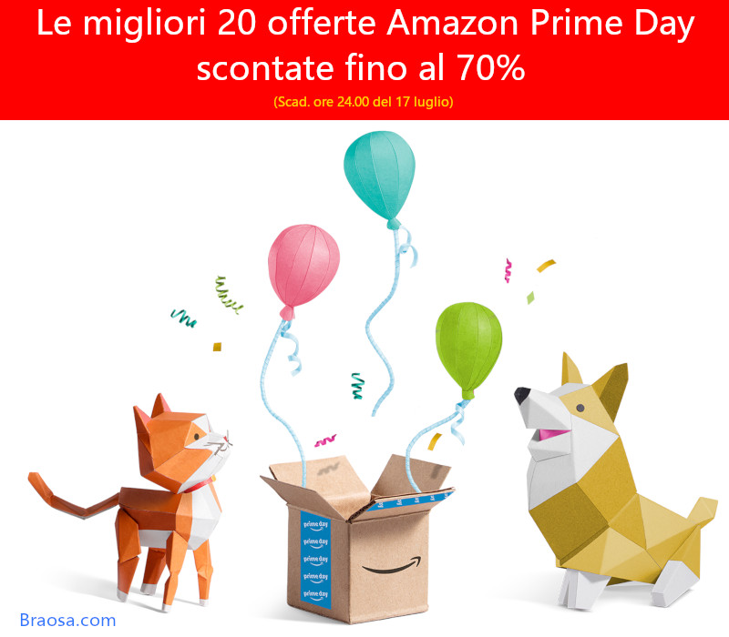 Le 20 migliori offerte Amazon Prtime Day cher scadono tra circa 36 ore Le 20 migliori offerte Amazon Prtime Day cher scadono tra circa 36 ore