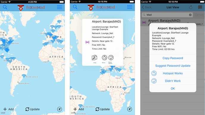 Mappa pw aeroporti Mappa pw aeroporti