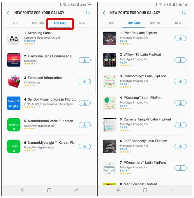 font-gratuiti-samsung font-gratuiti-samsung