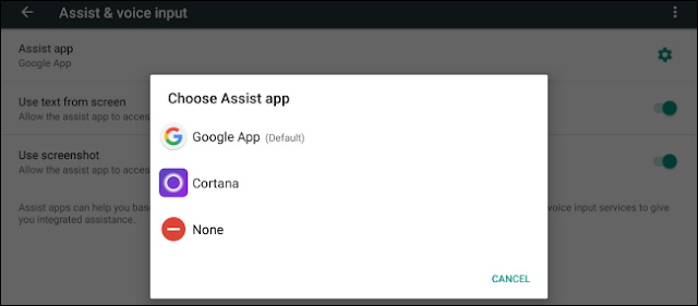 attivare assistente Cortana Android invece di Google Assistant attivare assistente Cortana Android invece di Google Assistant