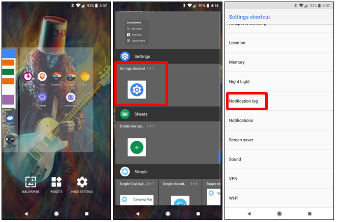 registro notifiche perse Android registro notifiche perse Android