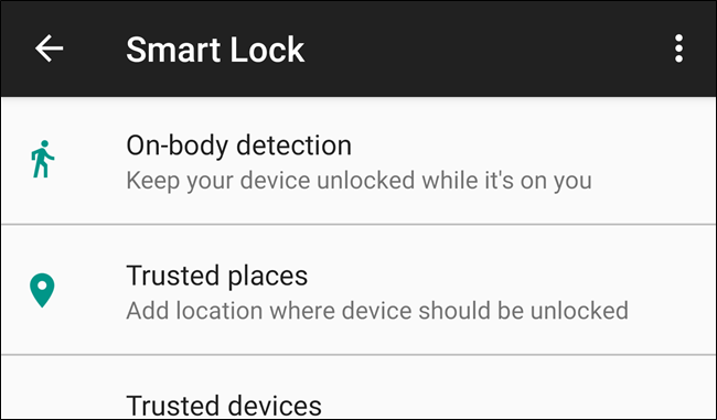 Smart Lock per Android Smart Lock per Android