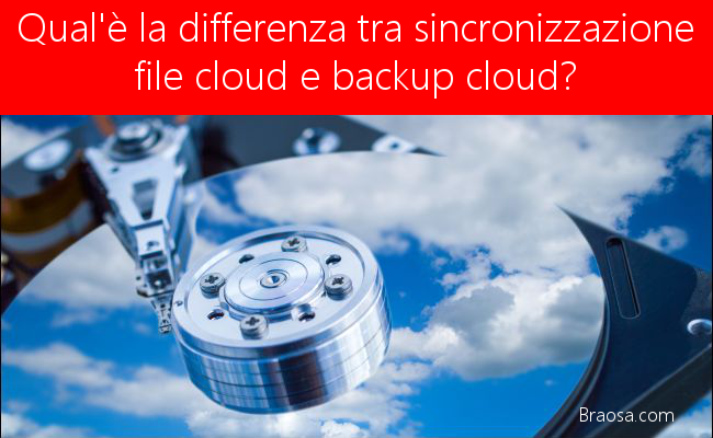 Qual è la differenza tra sincronizzazione file cloud e backup cloud? Qual è la differenza tra sincronizzazione file cloud e backup cloud?