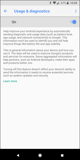 Condivisione di informazioni di altri utenti Android Condivisione di informazioni di altri utenti Android